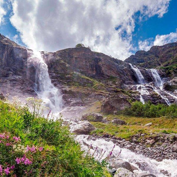 Софийские водопады в Архызе